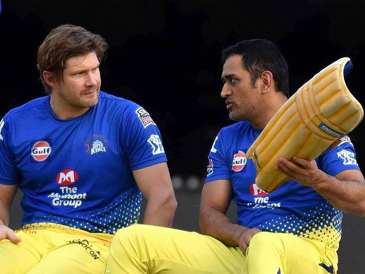 Doing what we love': Watson on him and Dhoni having net session |  Cricket News - Times of India