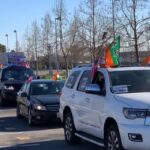 Car rally in support of BJP in America