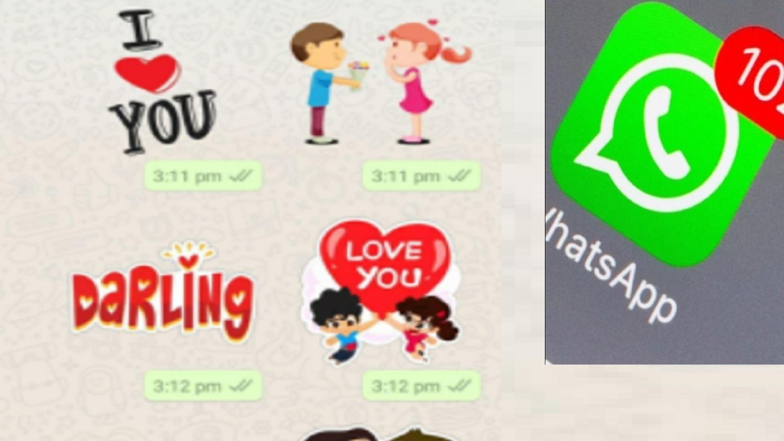 Happy Valentines Day 2022: Express your love to your partner by downloading this sticker easily