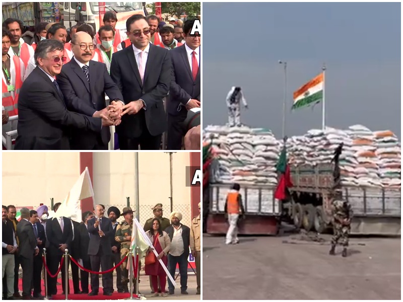 अफगानिस्तान को मदद के तौर पर 50 हजार टन गेहूं भेजेगा भारत, विदेश सचिव ने झंडी दिखाकर पहली खेप को किया रवाना