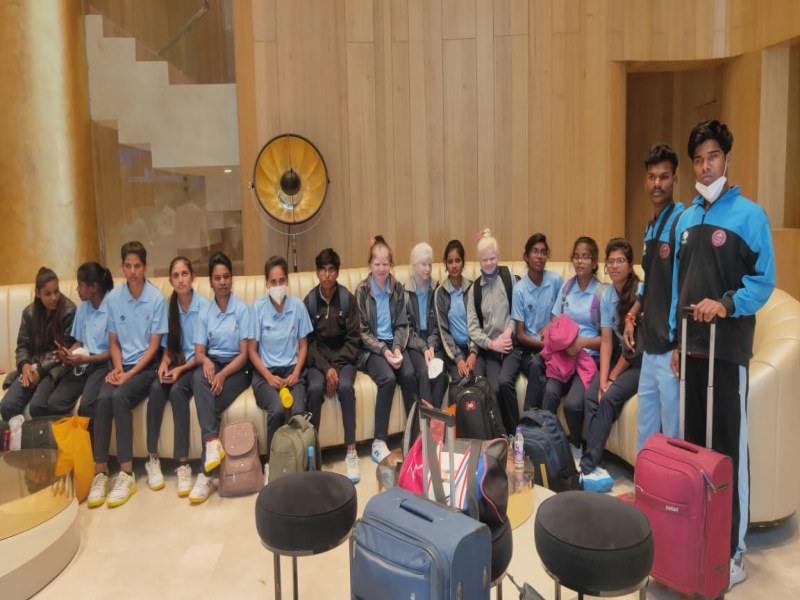 मप्र द्ष्टिबाधित महिला क्रिकेट टीम बेंगलुरु पहुंची, पहला मुकाबला एक मार्च को महाराष्‍ट्र से होगा