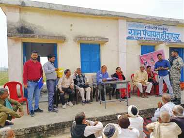 अटल प्रोग्रेस वे के लिए रहू और हीरापुर के 30 किसानों ने जमीन अधिग्रहण के लिए दी सहमति