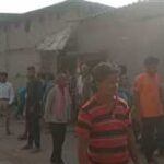 तिरूपति क्रेशर में मजदूर की मौत से नाराज ग्रामीणों ने किया प्रदर्शन