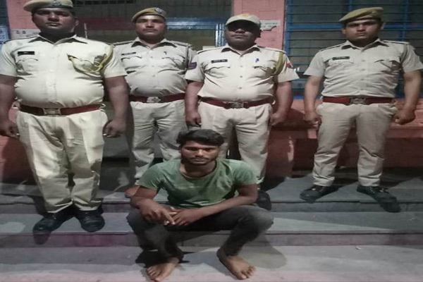 Arrested for the incident of cruelty with a minor deaf and handicapped girl - Bharatpur News in Hindi