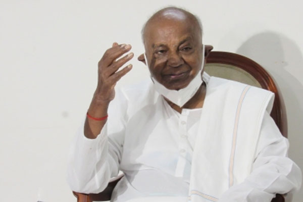Deve Gowda praised PM Modi on the election results, but will not form an alliance - Bengaluru News in Hindi
