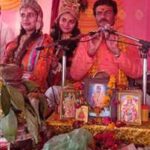 कृष्ण-रुक्मणी विवाह प्रसंग में भजनों पर झूमे श्रद्धालु