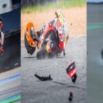 Moto GP Indonesia, Moto GP Accident, Marc Marquez Accident, Bike Racing Accident, Spanish Marc Marquez