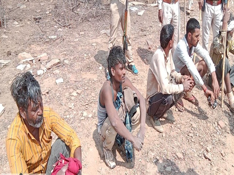 Gwalior Sonchiriya Sanctuary News: सोनचिरैया अभ्यारण्य में पहली बार अवैध उत्खनन करते छह पकड़े, वन अफसरों ने बनाया केस