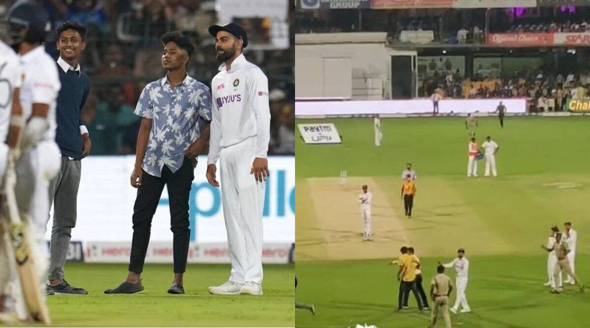 Virat Kohli, Fans Entered Ground, IND vs SL 2nd Test, Pink Ball test, Virat Kohli Fans Selfie