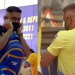MS Dhoni Changed Look Hairstyle Watch Video Surat Grand Welcome IPL 2022