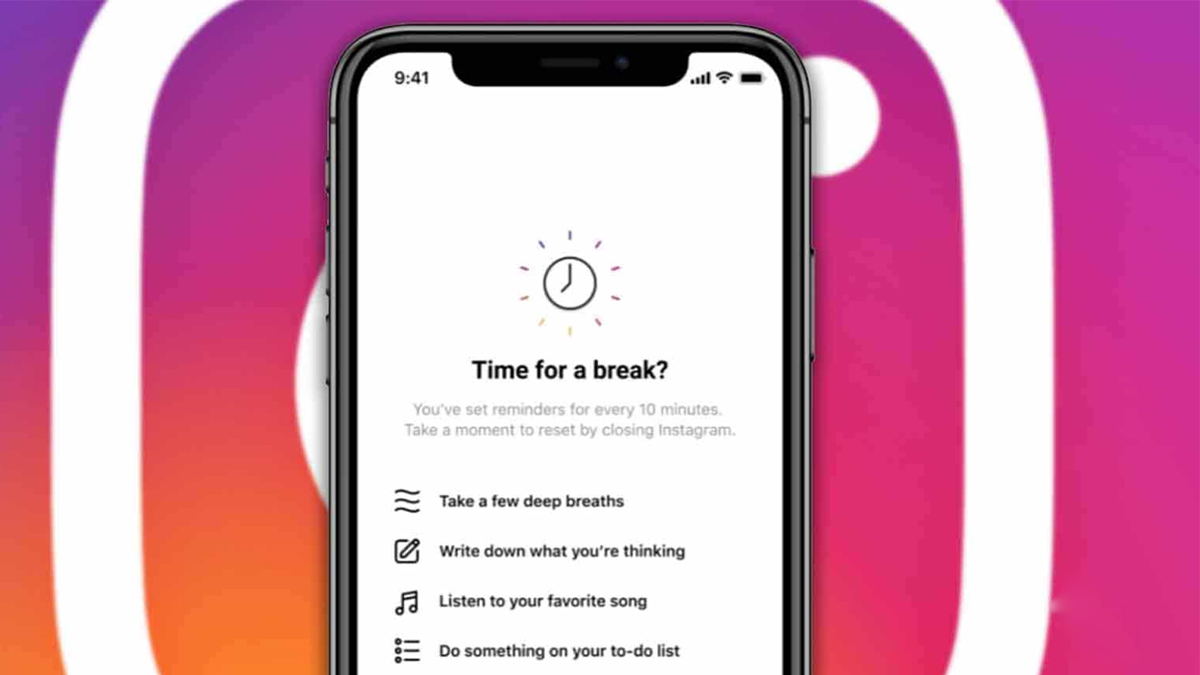 Instagram New Feature |  Now Instagram will say 'see you after the break', the company launched the Take a Break feature.  Navabharat