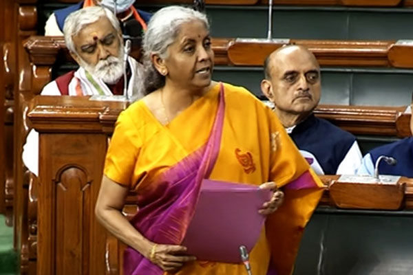 Nirmala Sitharaman presented the budget of Jammu and Kashmir in Parliament - Delhi News in Hindi