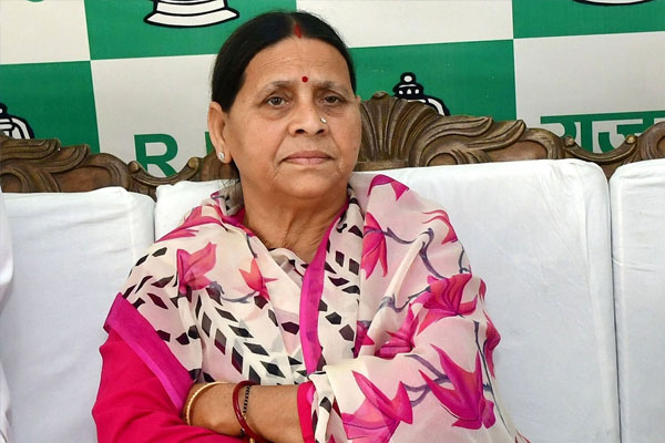 Rabri Devi furious over law and order in Bihar, said, Bring Yogi Adityanath to Bihar only - Patna News in Hindi