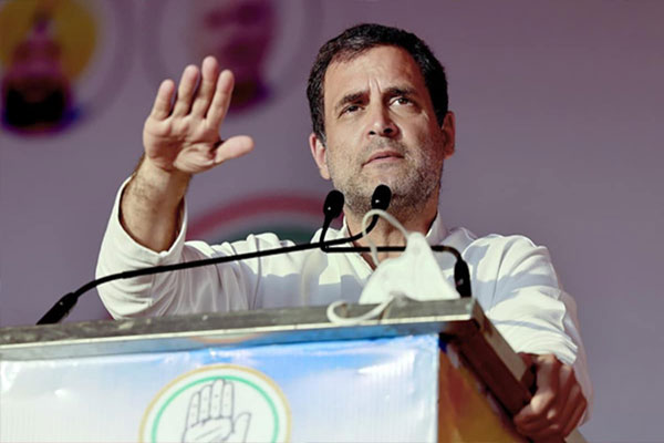 Rahul Gandhi slams BJP, TRS govt over paddy procurement - Hyderabad News in Hindi