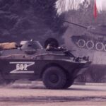 Russia tank with Z, Ukraine