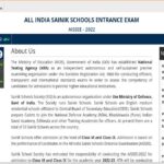 Sainik School Result 2022