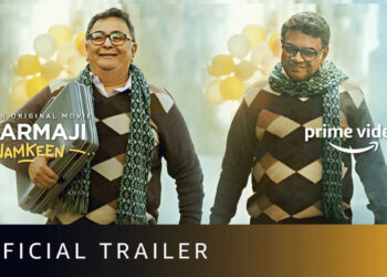 Sharmaji Namkeen Trailer |  Trailer release of Rishi Kapoor's last film 'Sharmaji Namkeen', Paresh Rawal's funny look  Navabharat