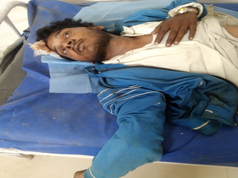 बीना में ट्रेन की टक्‍कर से घायल युवक को जीआरपी ने अस्पताल में छोड़ा, सुध लेने वाला कोई नहीं