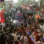 UP Assembly Election 2022 : बनारस में प्रधानमंत्री मोदी ने की रोड शो की शुरुआत