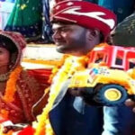 bulldozer as wedding gift. - Allahabad News in Hindi
