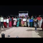 Womaniya Night March in Bilaspur: बेटियों ने रात की सूनी सड़क पर अपने अंदाज में गाए स्वतंत्रता के गीत