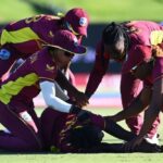 Women's World Cup Shamilia Connell West Indies Collapse Field fielding hospital Ambulance