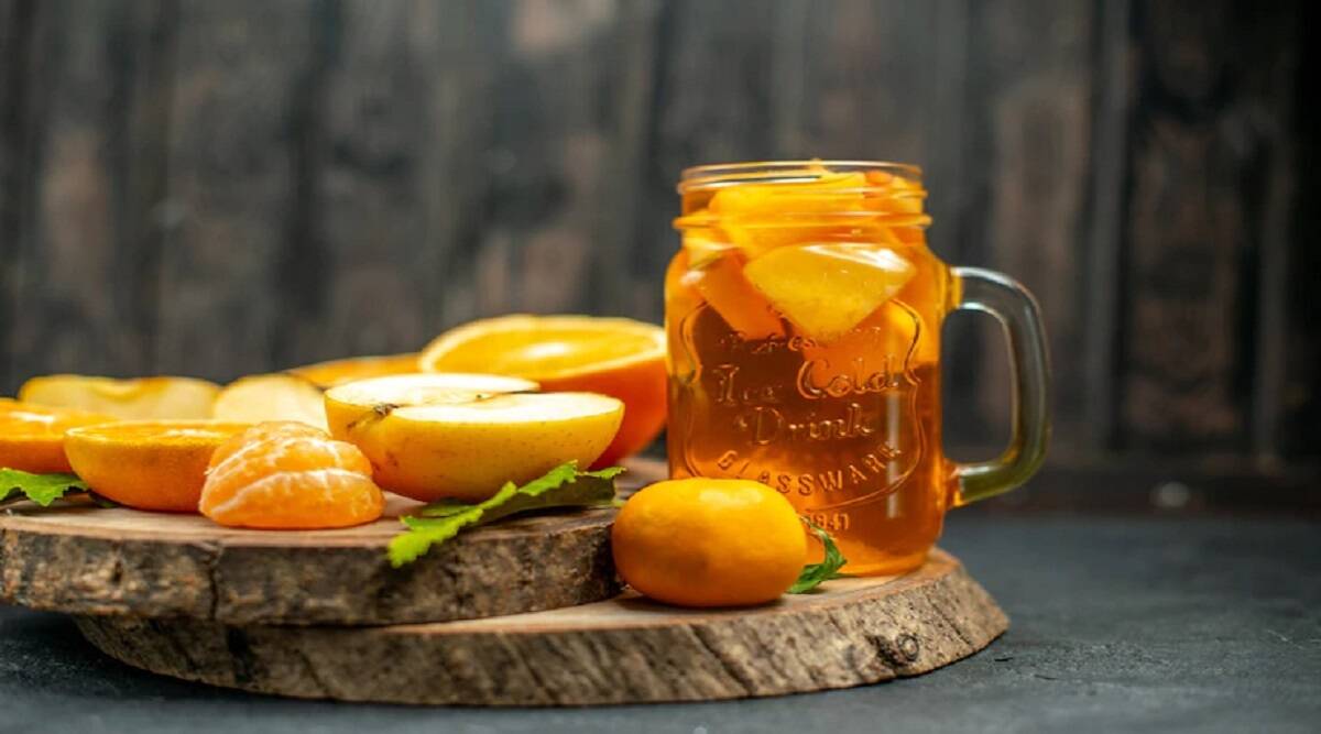 orange juice for summer