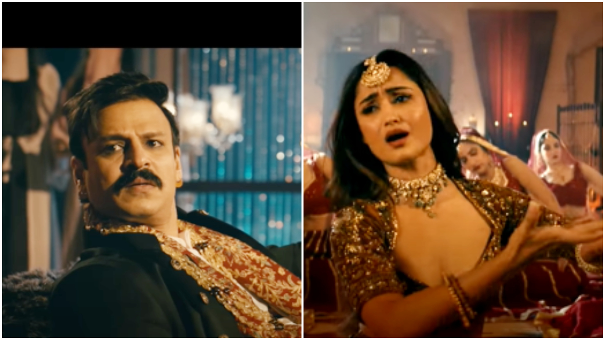 Dhokhabaaz Song Release |  Vivek Oberoi and Tridha Choudhary's 'Dhokhabaaz' song released, Afsana Khan lent her voice.  Navabharat