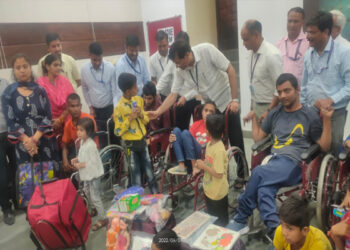 Human life is successful by serving the handicapped - Dr. Samit Sharma - Ajmer News in Hindi