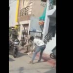 Police Constable brutally assaulted by a man