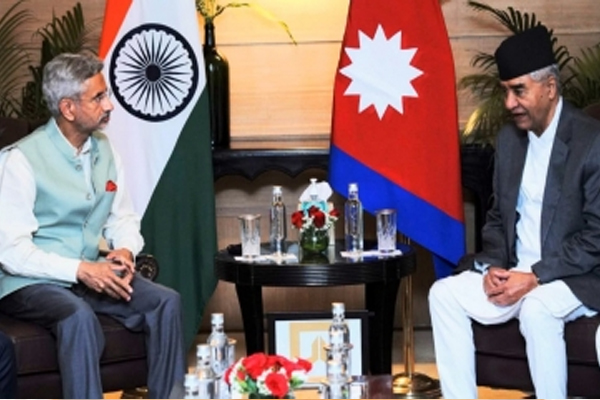 Nepal PM visit further strengthens neighbourly ties, says Jaishankar - India News in Hindi