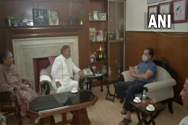 Rahul Gandhi meets Sharad Yadav, Sharad said Rahul should be made Congress President - Delhi News in Hindi
