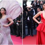 Cannes 2022 aishwarya rai and deepika padukone stunning look goes viral--Cannes: Aishwarya's eyes stopped in pink dress, Deepika Padukone looked like this in red gown