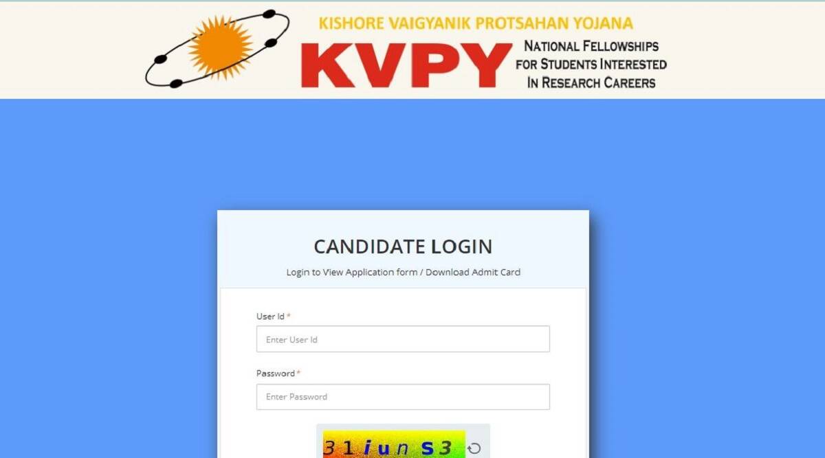 KVPY Admit Card 2022 released at kvpy.iisc.ernet.in