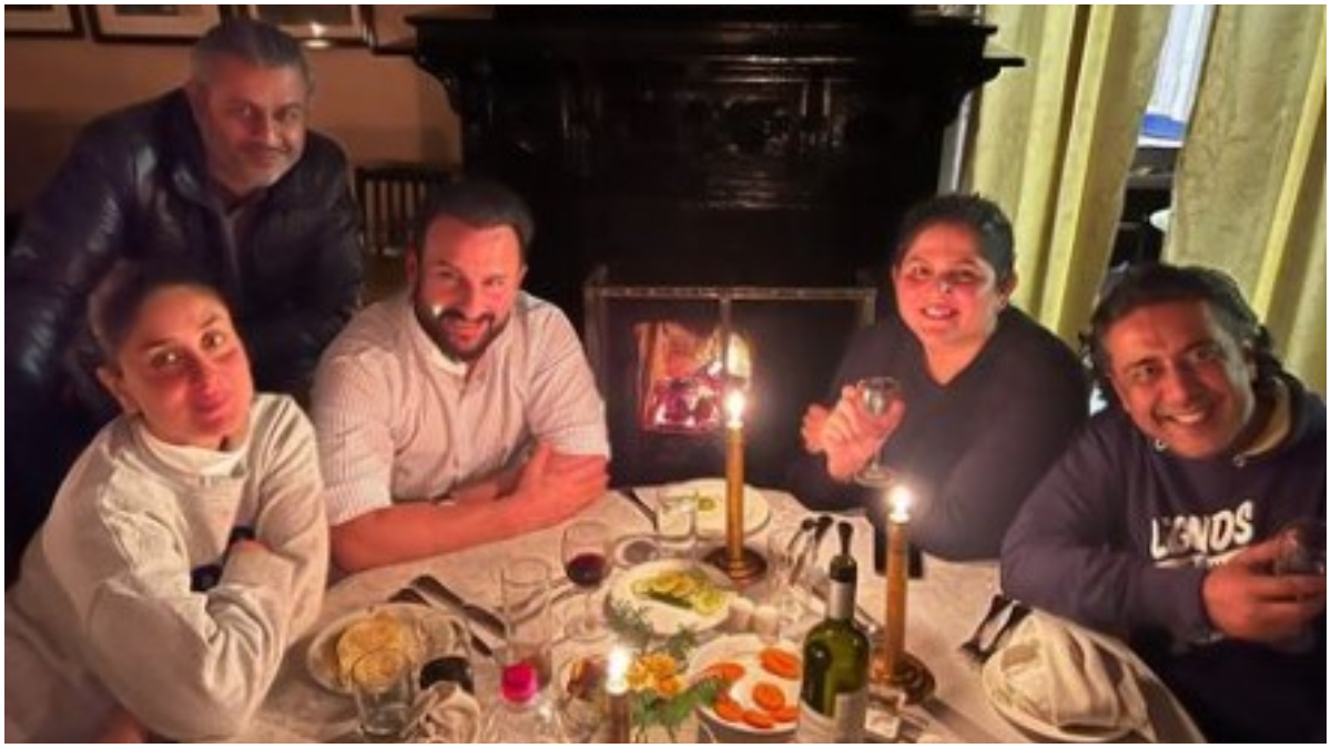 Kareena Kapoor Khan Post |  Kareena Kapoor had dinner with Saif Ali Khan during the shooting of 'The Devotion of Suspect X', other friends also came