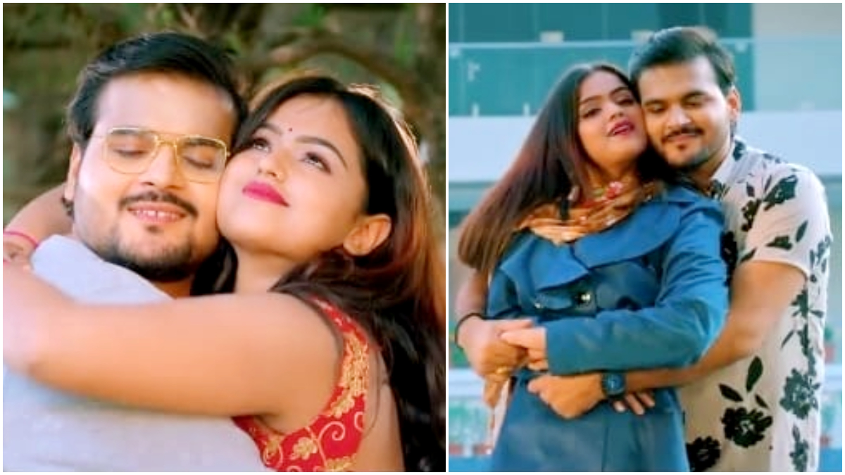 New Bhojpuri Song 2022 |  Arvind Akela Kallu and Mahima Singh's love chemistry was seen on the song 'Zindagi Ban Gaye Ho Tum', got so many millions of views.  Navabharat