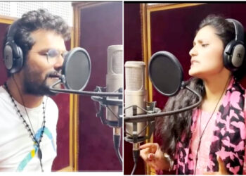 New Bhojpuri Song 2022 |  Khesari Lal Yadav gave his voice to the song 'Saiya Ji Sabar Kari', got so many million views.  Navabharat