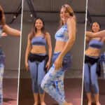 Nikki Tamboli Belly Dance Video |  Nikki Tamboli was seen rehearsing for belly dance before participating in 'Jhalak Dikhhla Jaa', watch video