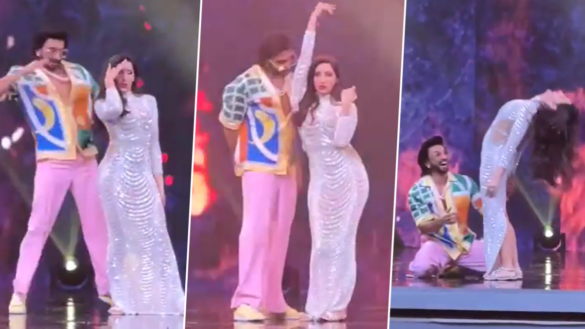 Nora Fatehi-Ranveer Sing Video |  Nora Fatehi dances with Ranveer Singh on the song 'Garmi', watch video.  Navabharat