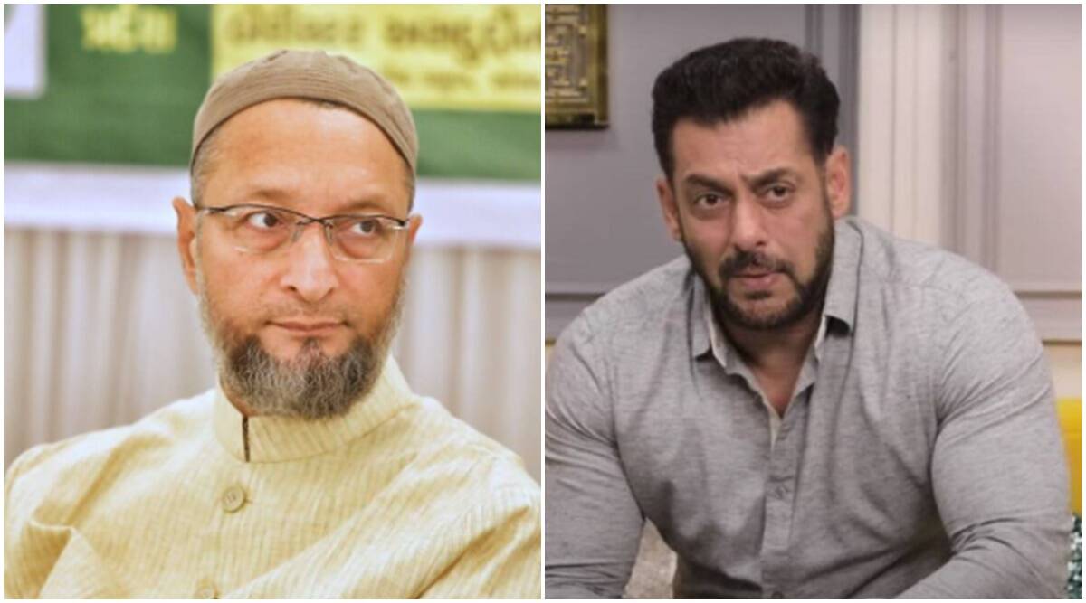 Owaisi was furious at Salman Khan for saying Teri Zindagi Ki Door Allah Kaatega  When Rajat Sharma asked, he said - you can be dear