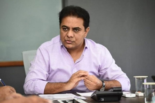 Lack of vision by PM Modi root cause of all problems: KTR - Hyderabad News in Hindi