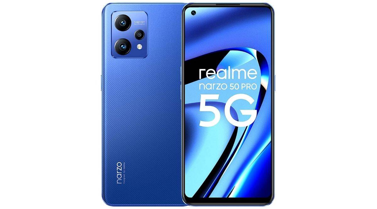 Realme Narzo 50 Pro 5G First Sale in India Today 12 Noon on Amazon Price Bank Offers Specifications Features
