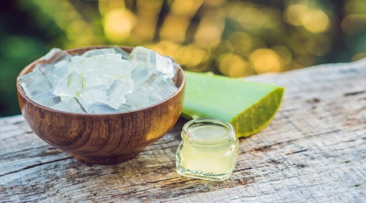 aloe vera gel and gulab jal for glowing skin, summer skin care tips, skin care tips