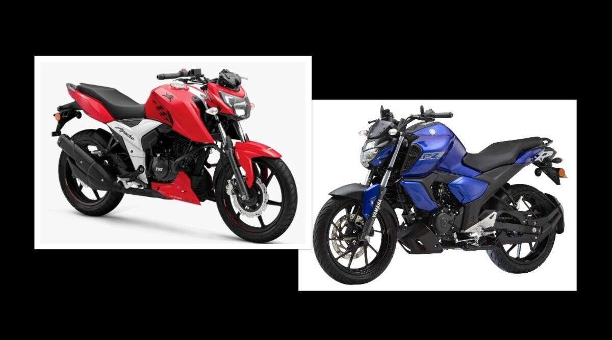 TVS Apache RTR 160 vs Yamaha FZS FI V3 which is better in price style speed and mileage know here - TVS Apache RTR 160 vs Yamaha FZS FI V3: Which is better in Price, Style, Speed ​​and Mileage, Read Compare Report