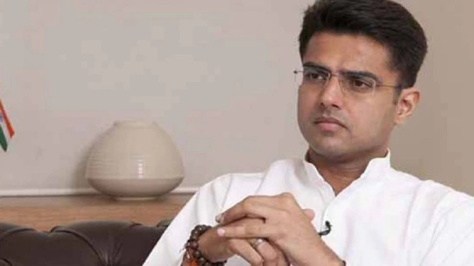 Sachin Pilot quite on rajasthan political crisis after returning from delhi |  Pilot 'silent' on the political situation of Rajasthan, did not break silence even after returning from Delhi to Jaipur.  English News ...
