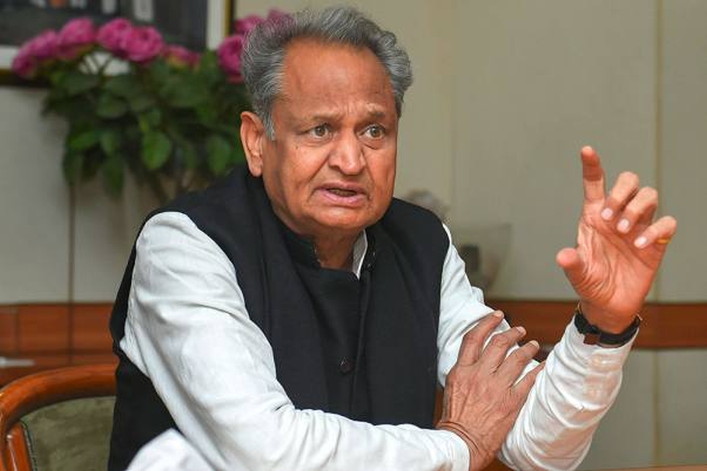 Modi Asking BJP Leaders To Fix Goals For 25 Years Shows His Arrogance: Gehlot