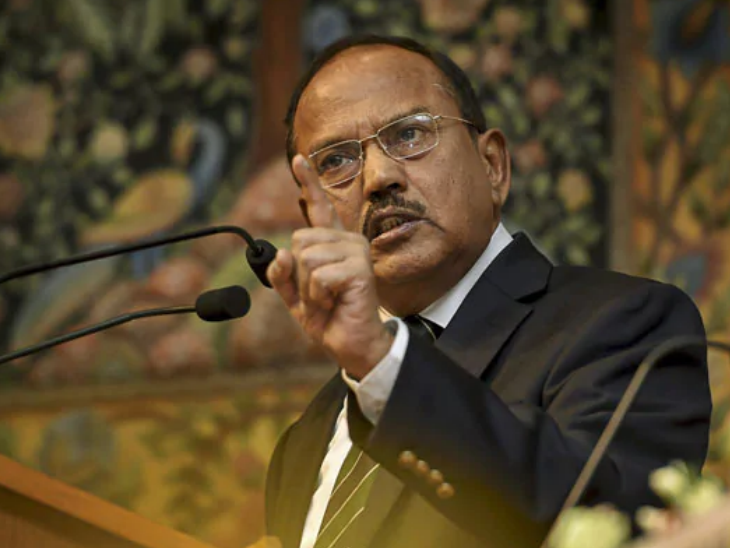 Doval said- Pakistanis are asking their people sitting in India, should we send you bangles?  ,  NSA Ajit Doval: National Security Advisor Ajit Doval on Article 370 Kashmir,