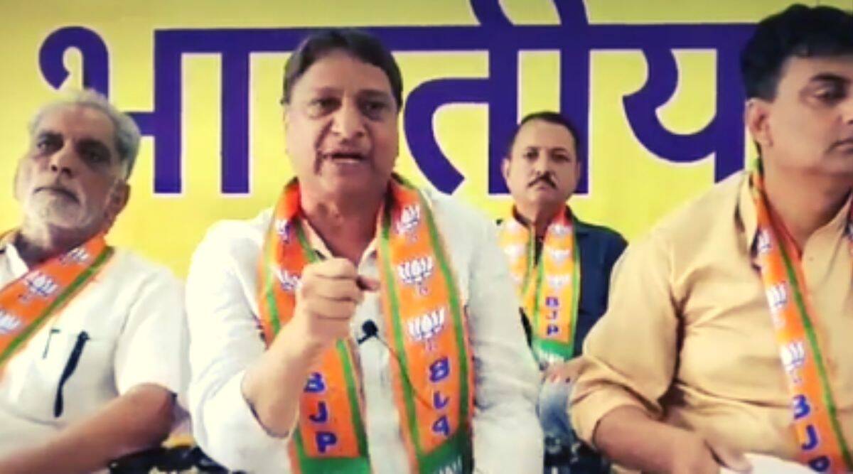 BJP leader video viral on Kashmir terrorist attack Congress leader Srinivas BV