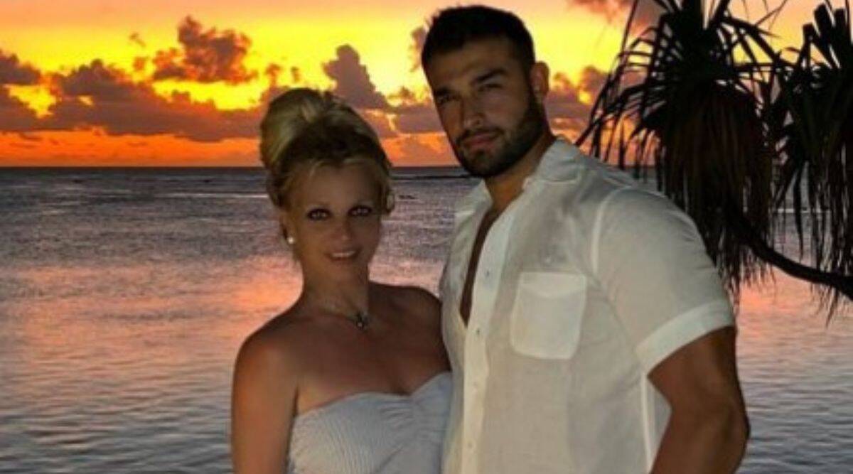 Britney Spears married her lover, but the children and parents did not come, there was a disturbance when the husband arrived;  Arrested - drama at britney spears secret wedding to sam asghari ex husband crashes in police called