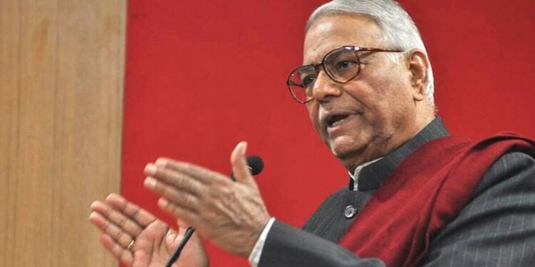 Bureaucrat-turned-politician, Yashwant Sinha was a minister in Chandrashekhar and Atal Bihari Vajpayee governments now is unanimously candidate of opposition for post of President of India Sinha's political journey, now will contest the presidential election